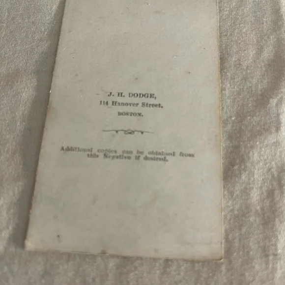 Abraham Lincoln Portrait Card Carte De Visite CDV Picture Photo Rare Negative - Picture 4 of 6